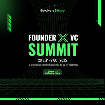 Cover Image for Founder x VC Summit | Demo Day & Pitching Competition | (Day 1)