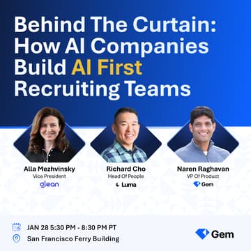Cover Image for Behind the curtain: How AI companies build AI-first recruiting teams