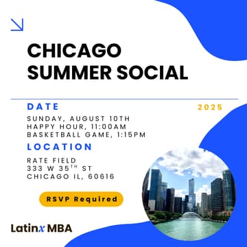 Cover Image for Chicago Summer Social - Latinx MBA Association