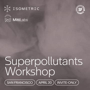 Cover Image for Superpollutants Workshop: Moving the Market Forward