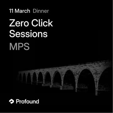 Cover Image for Zero Click Dinner MSP: March
