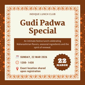 Cover Image for Indique Stockholm Lunch Club