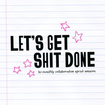 Cover Image for Get Shit Done Session: Spare Arts