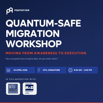 Cover Image for PQStation Quantum-Safe Workshop: BFSI and Government Agencies