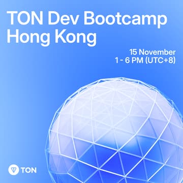 Cover Image for TON Dev Bootcamp Hong Kong