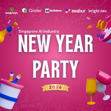 Cover Image for Singapore AI New Year Party 2025 🥂