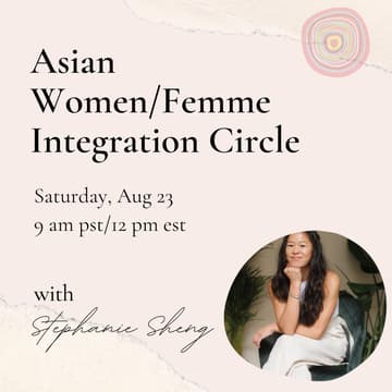Cover Image for Asian Women/Femme Integration Circle