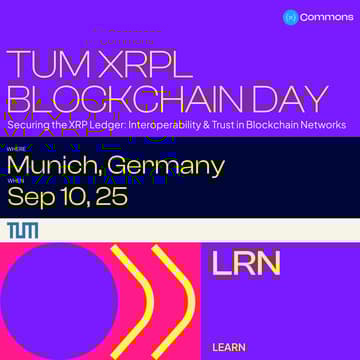 Cover Image for TUM XRPL Blockchain Day