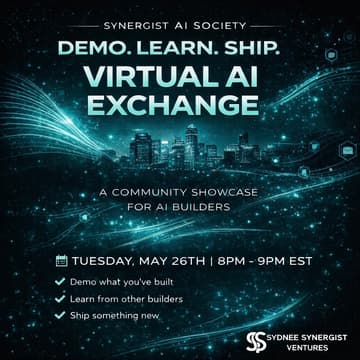 Cover Image for Demo. Learn. Ship - Virtual AI Exchange