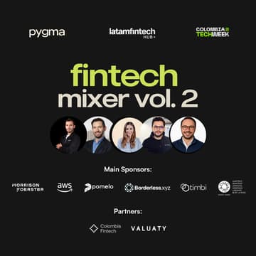 Cover Image for Fintech Founders & VC's Mixer  #ColombiaTechWeek