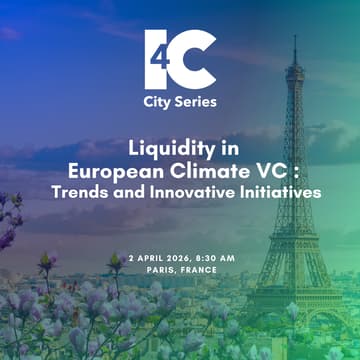 Cover Image for Liquidity in European Climate VC : trends and innovative initiatives