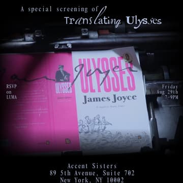 Cover Image for Screening: Translating Ulysses