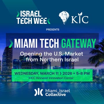 Cover Image for Miami Tech Gateway: Opening the U.S. Market from Northern Israel