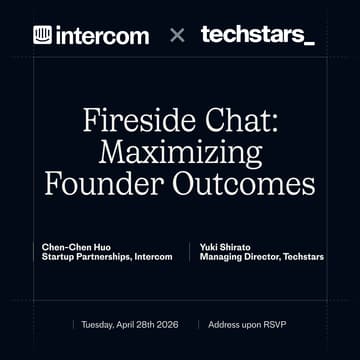 Cover Image for Intercom x Techstars: Fireside Chat w/ Yuki Shirato, Techstars Managing Director