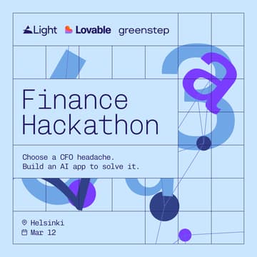 Cover Image for Light x Lovable x Greenstep Finance Hackathon