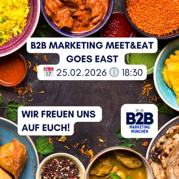 Cover Image for B2B Marketing Meet&Eat "goes east"