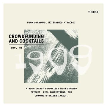 Cover Image for Crowdfunding & Cocktails: A Shark Tank–Style Fundraiser Benefiting 1909