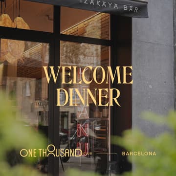 Cover Image for Welcome Dinner