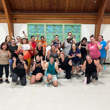 Cover Image for Zumba Tuesday @ Arbutus United Methodist 8/19/25
