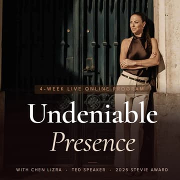 Cover Image for Undeniable Presence — 4-Week Live Online Program