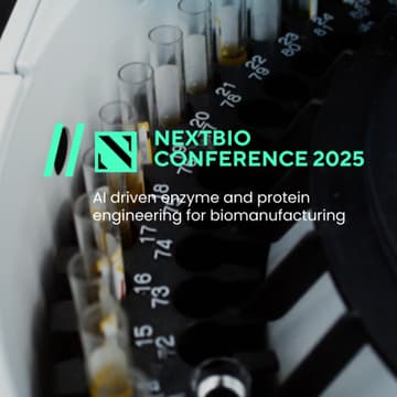 Cover Image for NEXT.BIO 2025 - AI driven enzyme and protein engineering for biomanufacturing