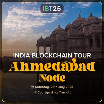 Cover Image for India Blockchain Tour 2025 - Ahmedabad Node