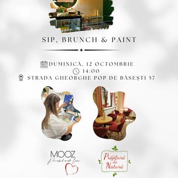Cover Image for Sip, brunch & paint - Atelier cu pictură, gustări delicioase și socializare