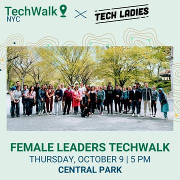 Cover Image for ICON TechWalk | NYC, 10/9 w/ Tech Ladies