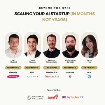 Cover Image for Scaling Your AI or SaaS Startup (In Months Not Years)