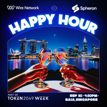 Cover Image for Wire Network x Spheron Networking Happy Hour