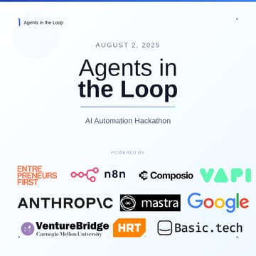 Cover Image for Agents in the Loop Hackathon