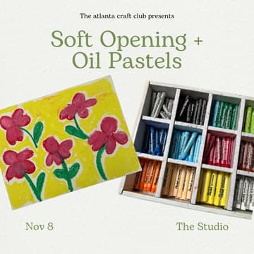 Cover Image for Soft Opening - Oil Pastels