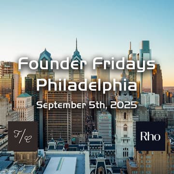 Cover Image for Founder Fridays Philadelphia