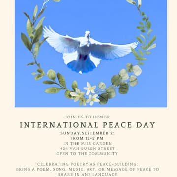 Cover Image for International Peace Day Celebration