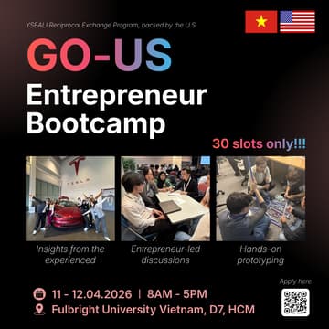 Cover Image for Go-US Entrepreneurship Bootcamp | Vietnam Young Entrepreneurs