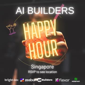Cover Image for AI Builders Happy Hour 🍻