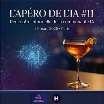 Cover Image for L'Apéro de l'IA #11 : Le rendez-vous de la communauté IA à Paris