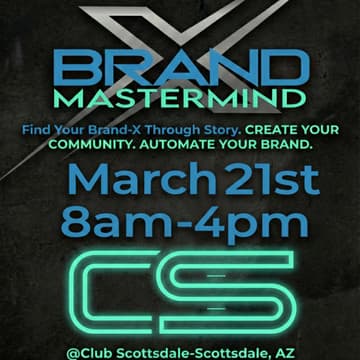 Cover Image for Club Scottsdale: Brand X Mastermind