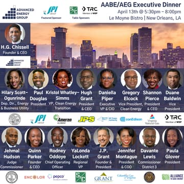 Cover Image for AABE/AEG Executive Dinner