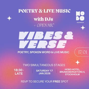 Cover Image for Vibes & Verse Jan 17th