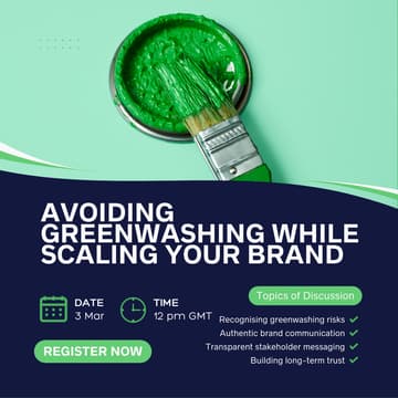 Cover Image for Avoiding Greenwashing While Scaling Your Brand