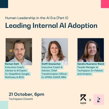Cover Image for Human Leadership in the AI Era #2: Leading Internal AI Adoption
