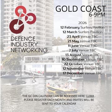Cover Image for Gold Coast Defence Industry Networking (DIN)
