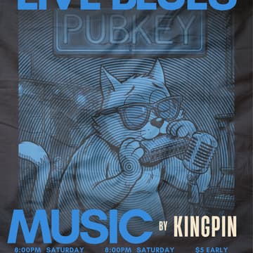 Cover Image for Kingpin: Live Blues at Pubkey DC