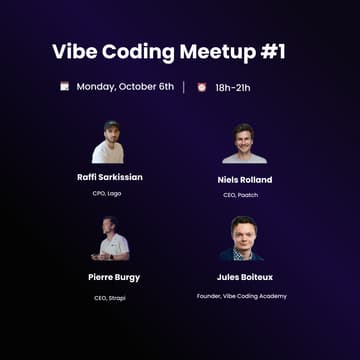 Cover Image for Vibe Coding Paris Meetup #1