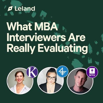 Cover Image for What MBA Interviewers Are Really Evaluating