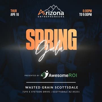 Cover Image for Arizona Entrepreneurs Spring Gala