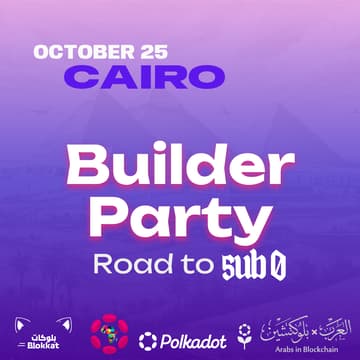 Cover Image for Road to Sub0 - Builder Party: Cairo