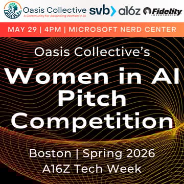 Cover Image for The Women in AI Pitch Competition: Boston Spring '26