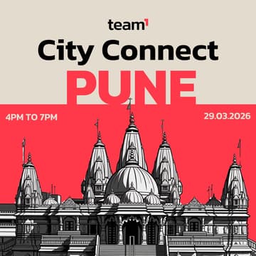 Cover Image for Team1 City Connect: Pune
